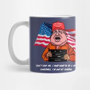 TRUMP TAKING A MUGSHOT Mug